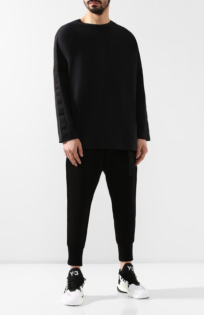 Хлопковый лонгслив Y-3, арт. DY7227/M, фото 2