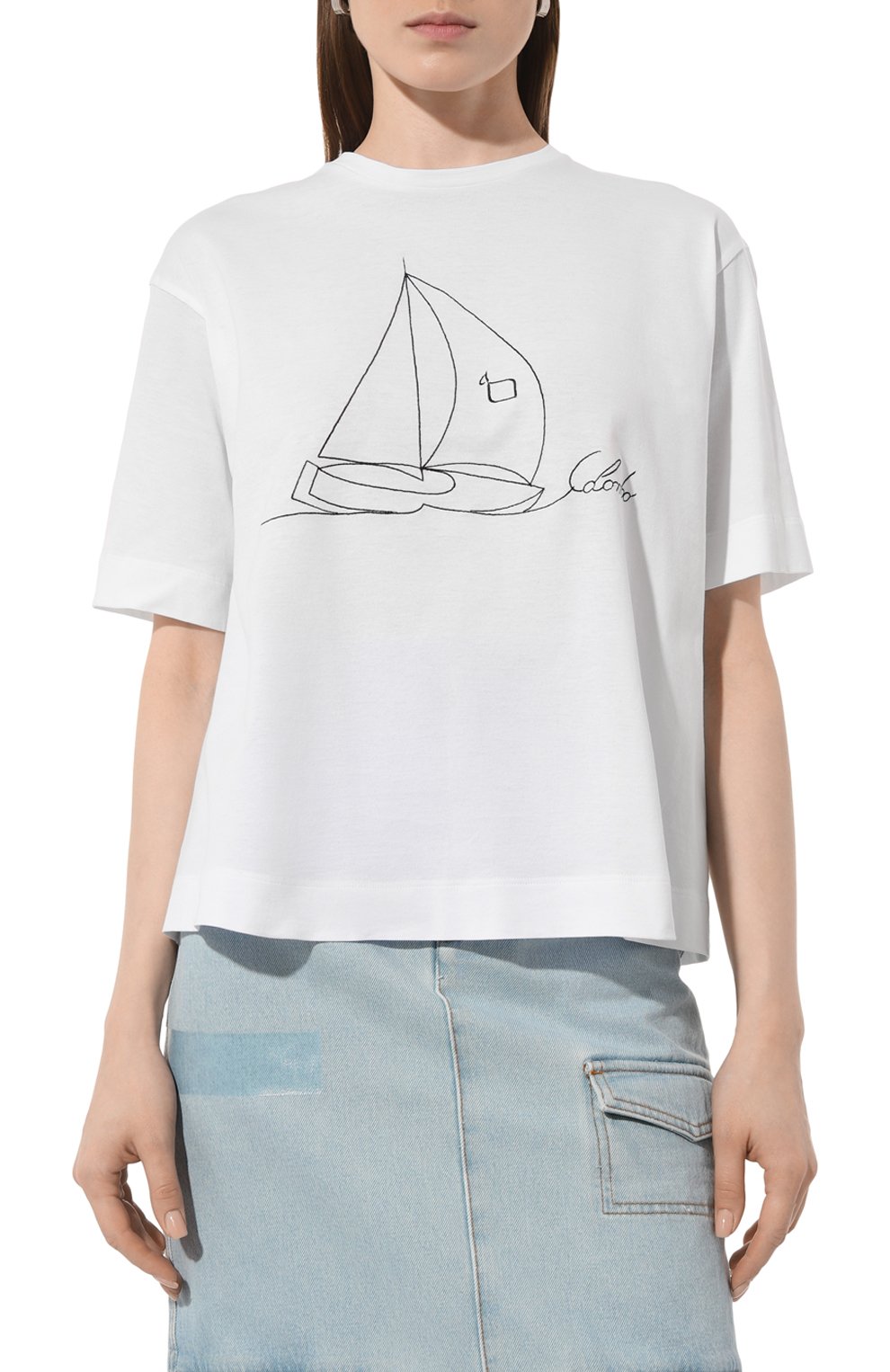 Хлопковая футболка COLOMBO, арт. TS00386, фото 3