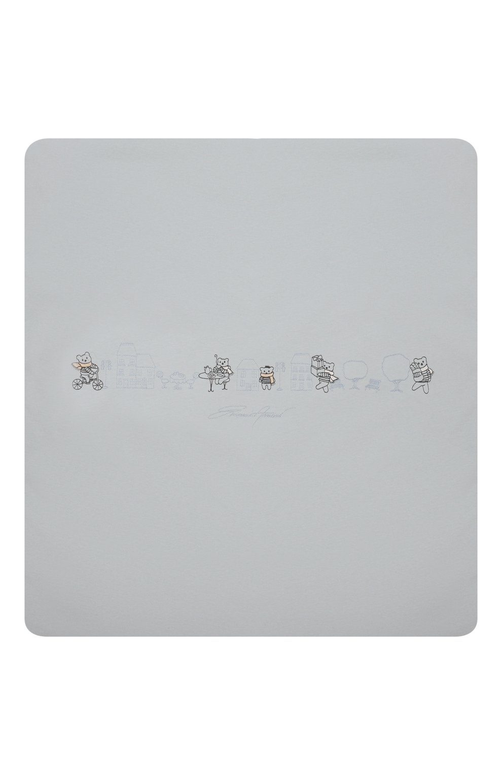 Хлопковое одеяло EMPORIO ARMANI, арт. 6LN801/NJ0EZ, фото 2