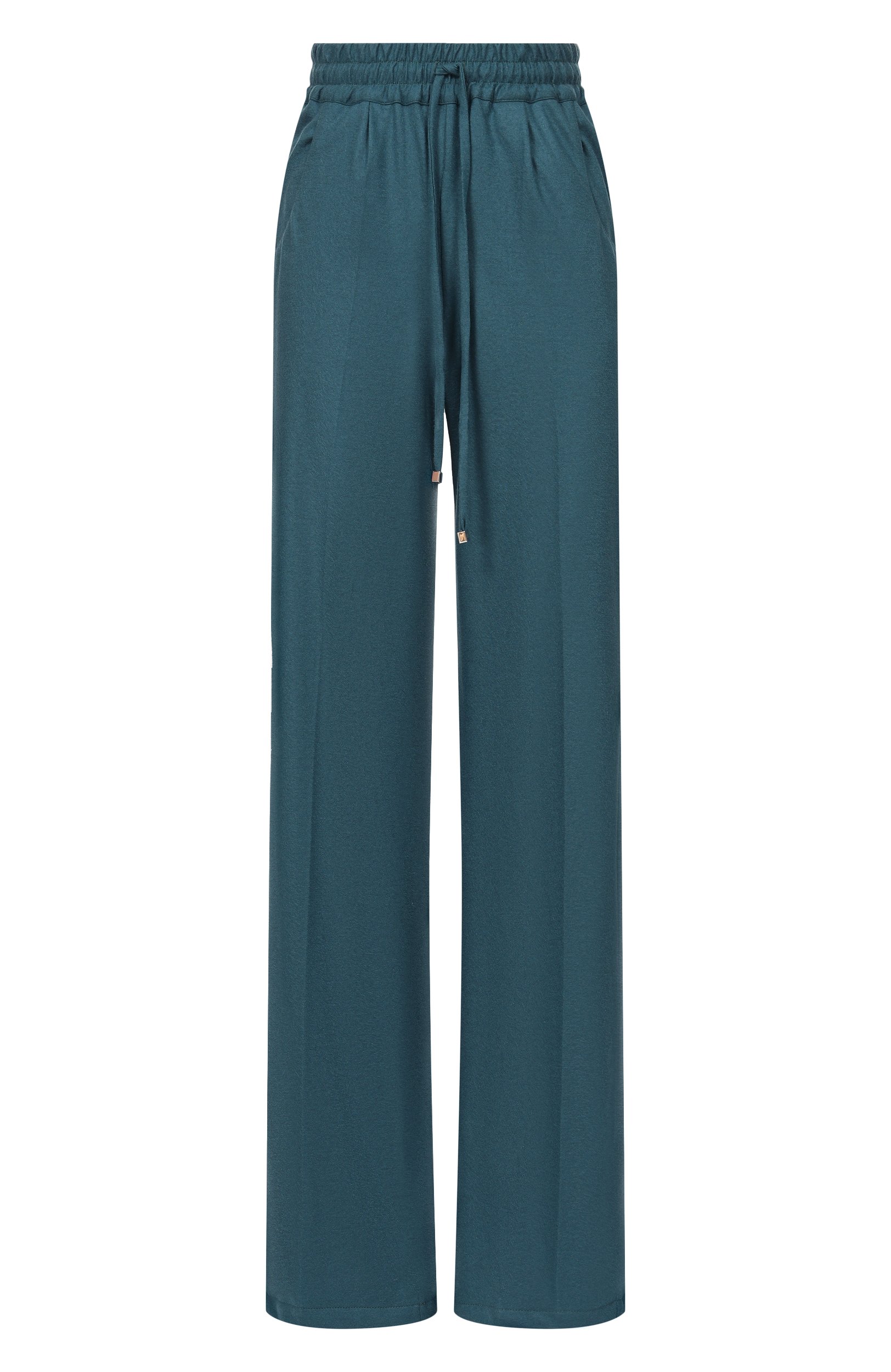 Кашемировые брюки KITON бирюзового цвета по цене 427000 руб., арт. D48122K0173I, фото 1 Кашемировые брюки KITON, арт. D48122K0173I, фото 1