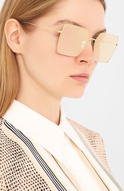 Солнцезащитные очки EYEPETIZER золотого цвета по цене 11450 руб., арт. R0DINE 4-7C, фото 2 Солнцезащитные очки EYEPETIZER, арт. R0DINE 4-7C, фото 2