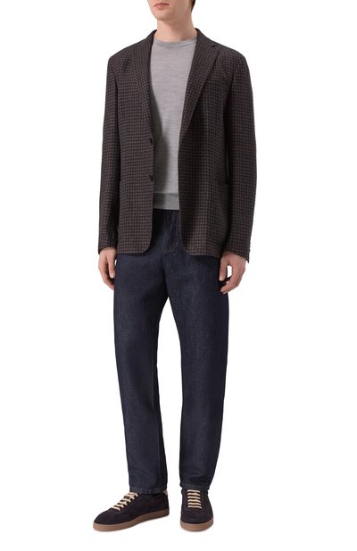 Мужской шелковый джемпер STEFANO RICCI, арт. K616215G10/F26101