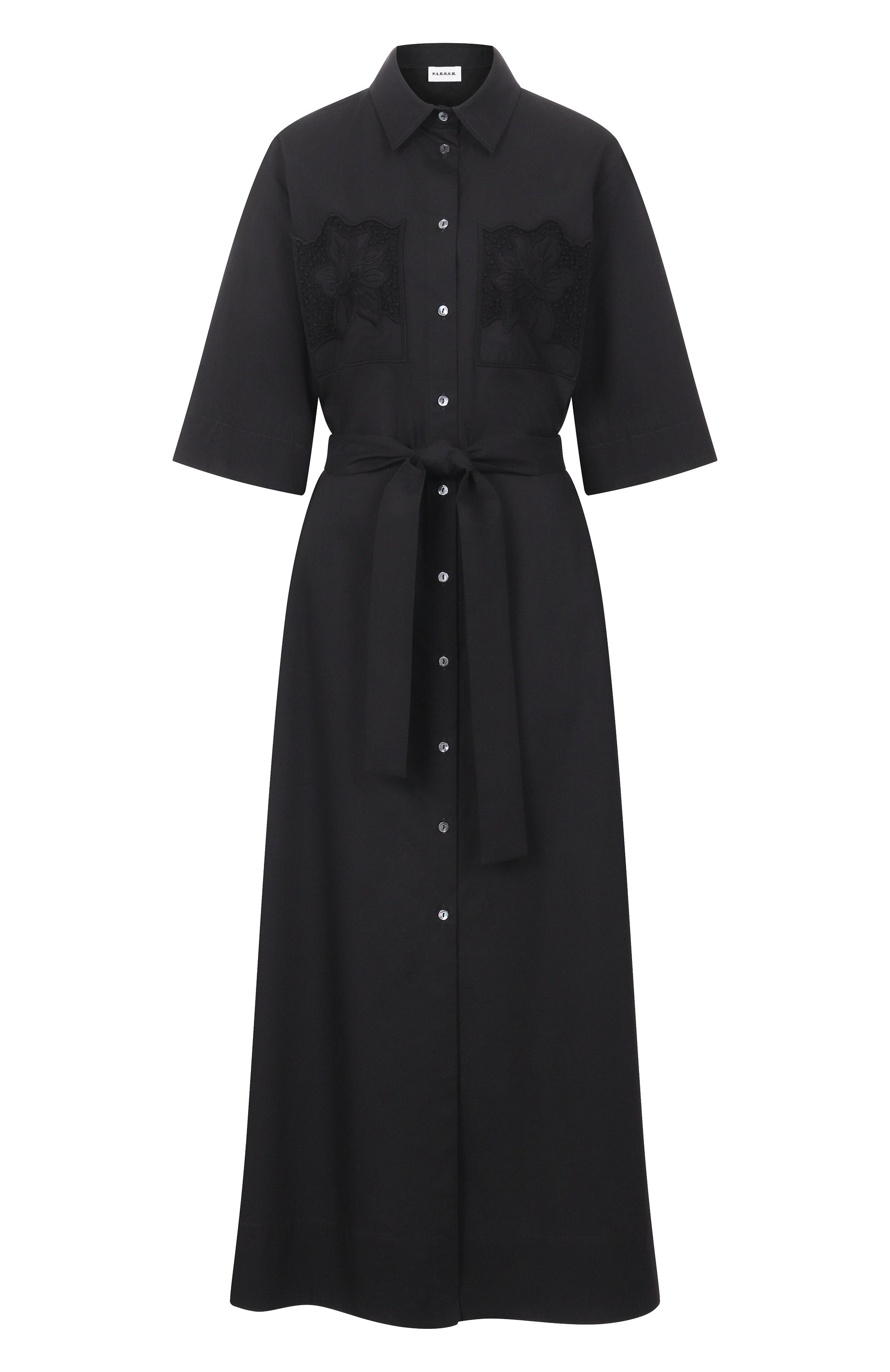 Хлопковое платье P.A.R.O.S.H., арт. D726019, фото 1