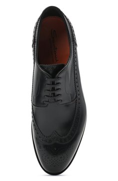 Кожаные дерби SANTONI, арт. MCC017026MC3HVVDU59, фото 1