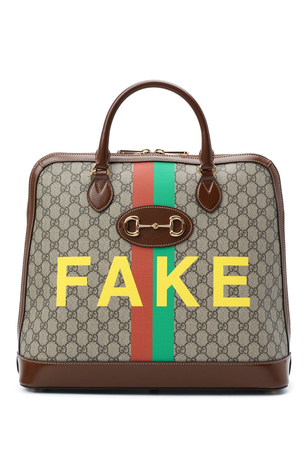 Сумка-тоут horsebit 1955 «fake/not» GUCCI, арт. 621640/2GCBG, фото 1