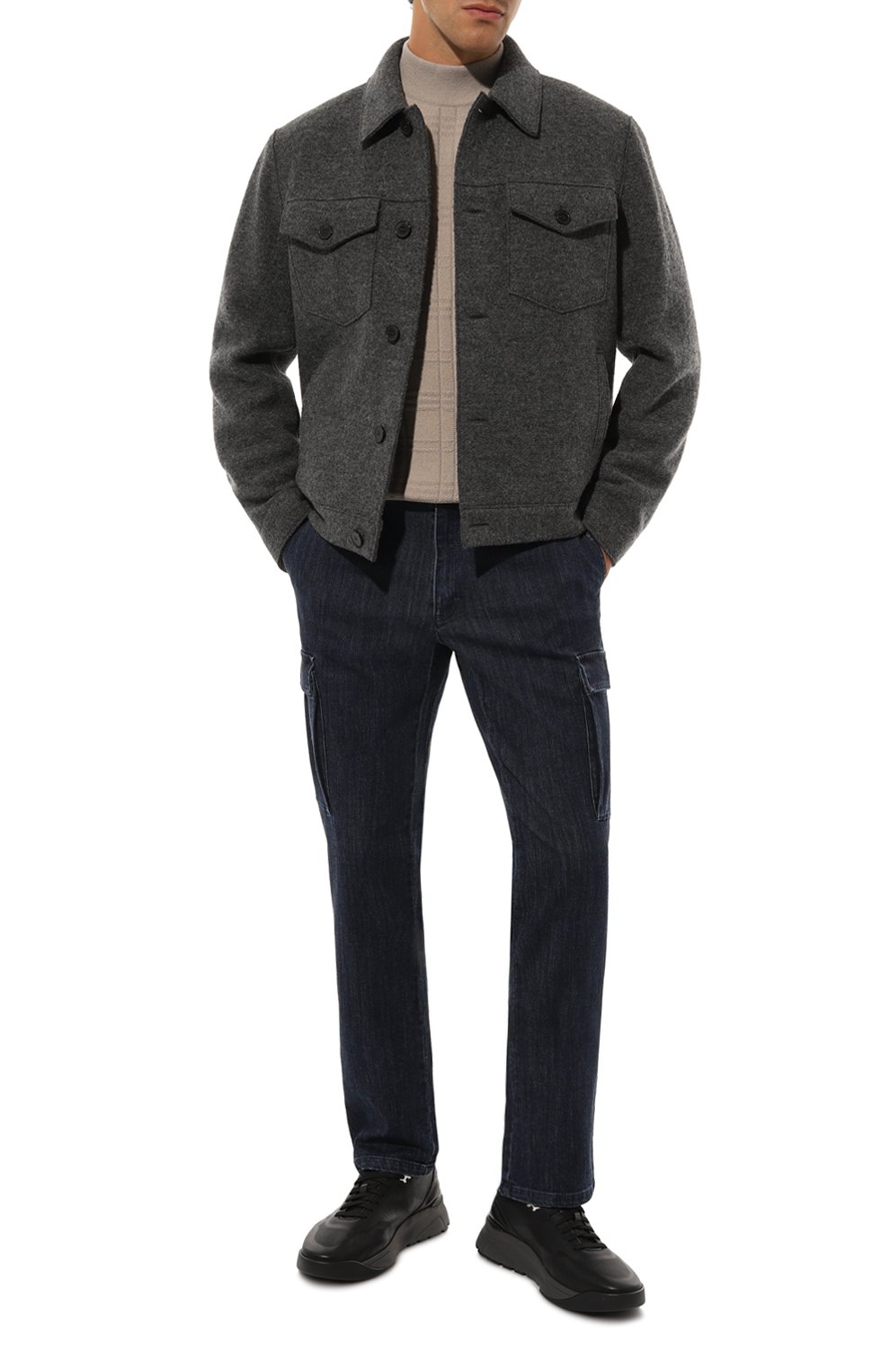 Джинсы hybrid fit ZILLI синего цвета по цене 126500 руб., арт. CP614CM0455VZL000, фото 2 Джинсы hybrid fit ZILLI, арт. CP614CM0455VZL000, фото 2