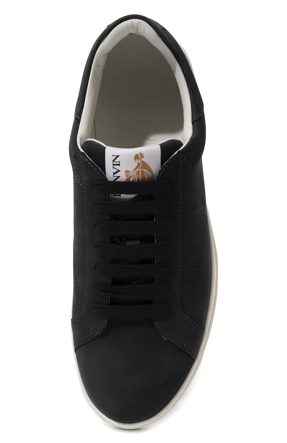 Замшевые кеды ddb0 LANVIN, арт. FM-SKDK0A-NABU-A23, фото 6