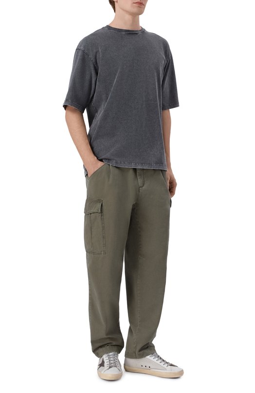 Брюки-карго изо льна и хлопка White Sand 26SU66/294 Хаки  26SU66/294 Фото 2