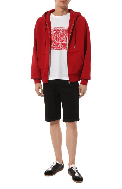 Хлопковая футболка EMPORIO ARMANI, арт. 211818/4R468, фото 2