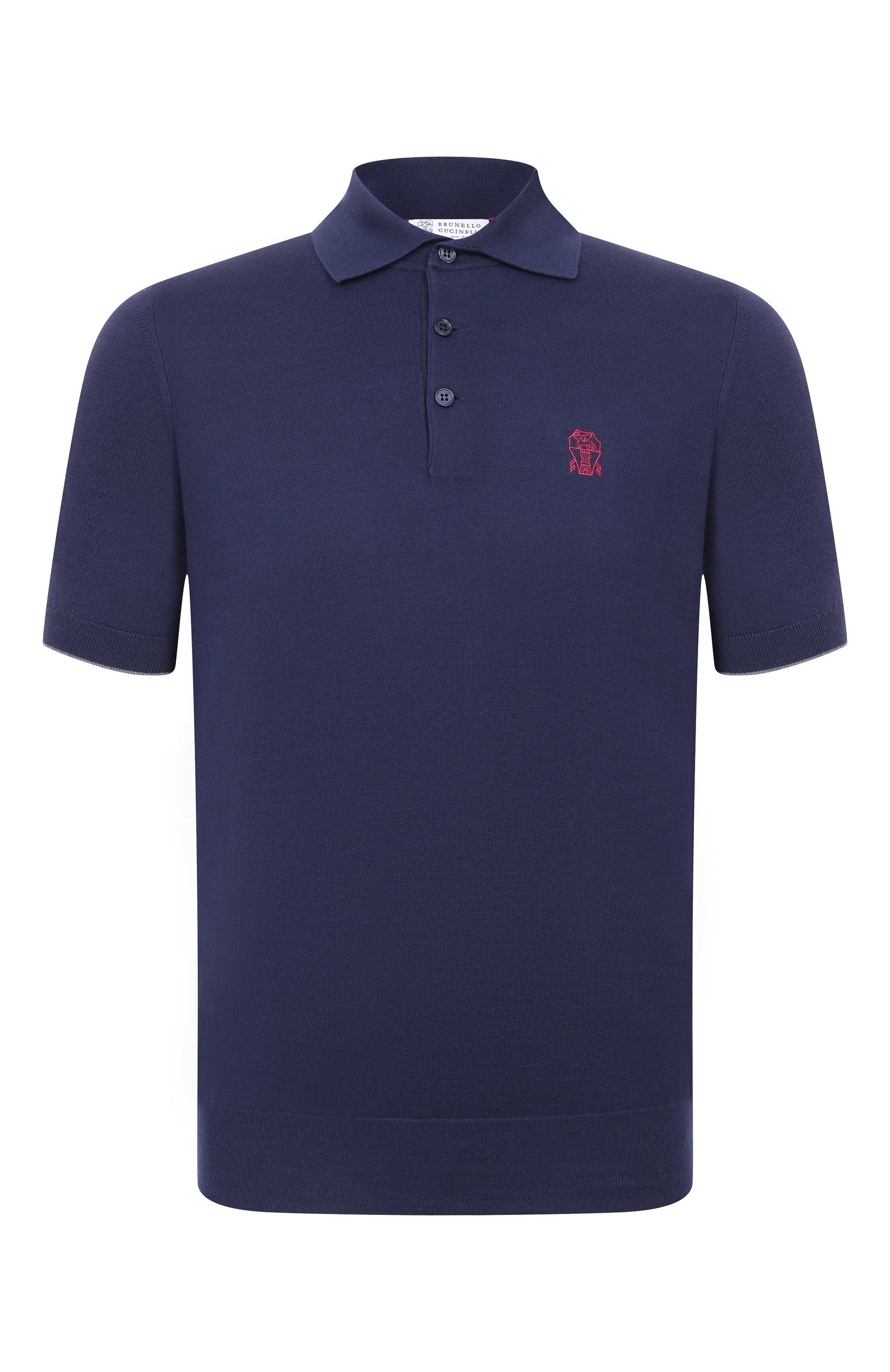 Хлопковое поло BRUNELLO CUCINELLI, арт. M29800195, фото 1