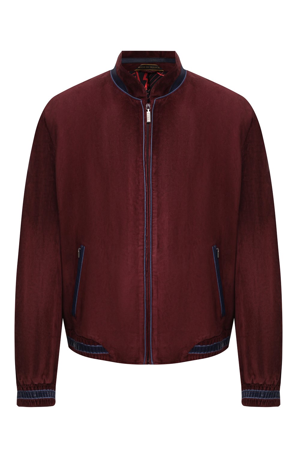 Замшевый бомбер ZILLI, арт. A2BELG-01003/000A, фото 1