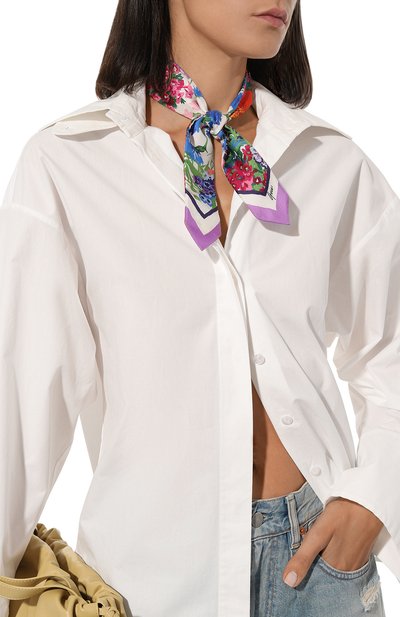 Шелковый шарф-бандо gucci x ken scott GUCCI, арт. 652896 3G001, фото 2