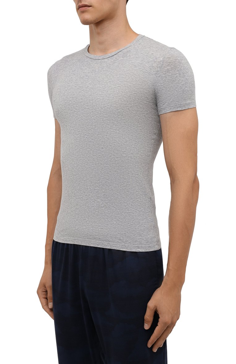 Хлопковая футболка ZEGNA, арт. N2M200050, фото 3