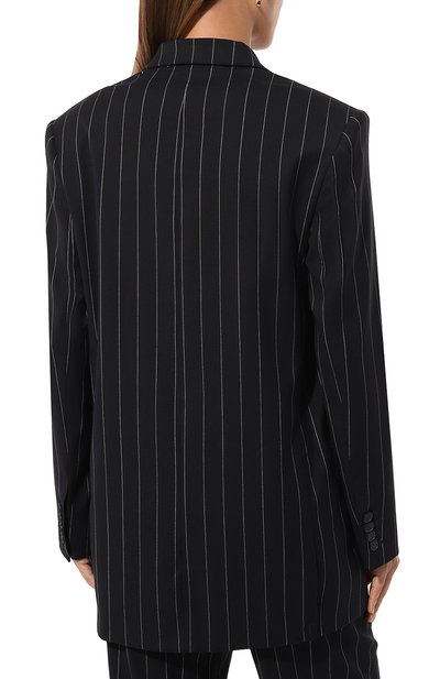 Жакет из шерсти и вискозы IRO темно-синего цвета по цене 69950 руб., арт. WP07HAWAT, фото 4 Жакет из шерсти и вискозы IRO, арт. WP07HAWAT, фото 4