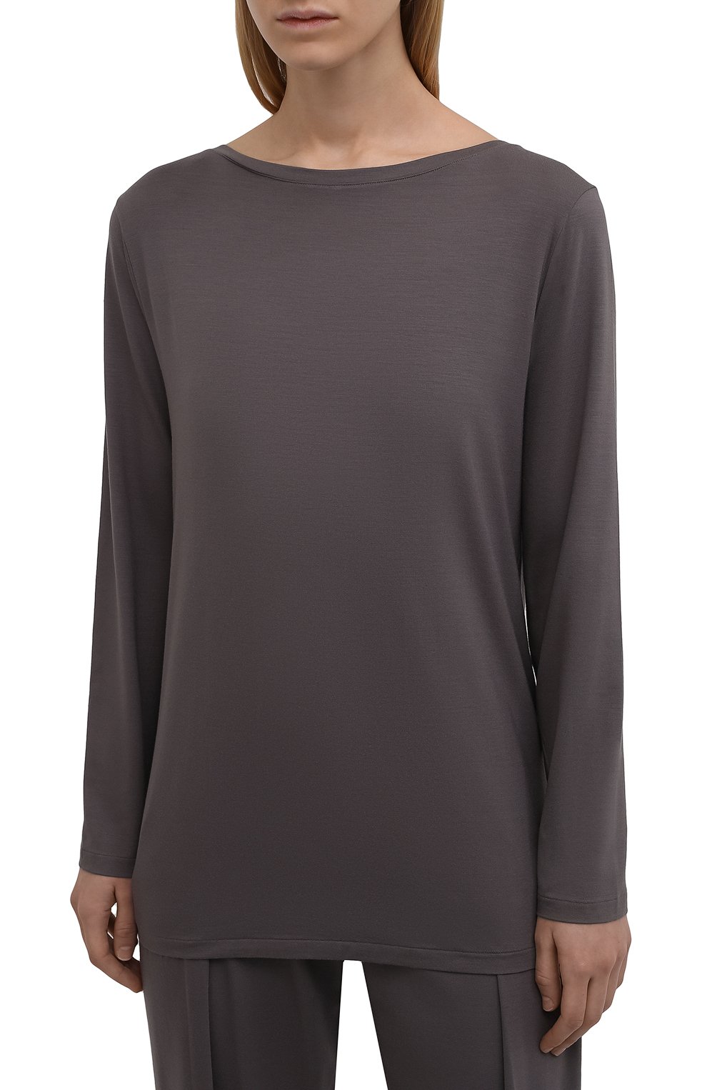 Лонгслив ZIMMERLI серого цвета по цене 14700 руб., арт. 700-4075, фото 3 Лонгслив ZIMMERLI, арт. 700-4075, фото 3