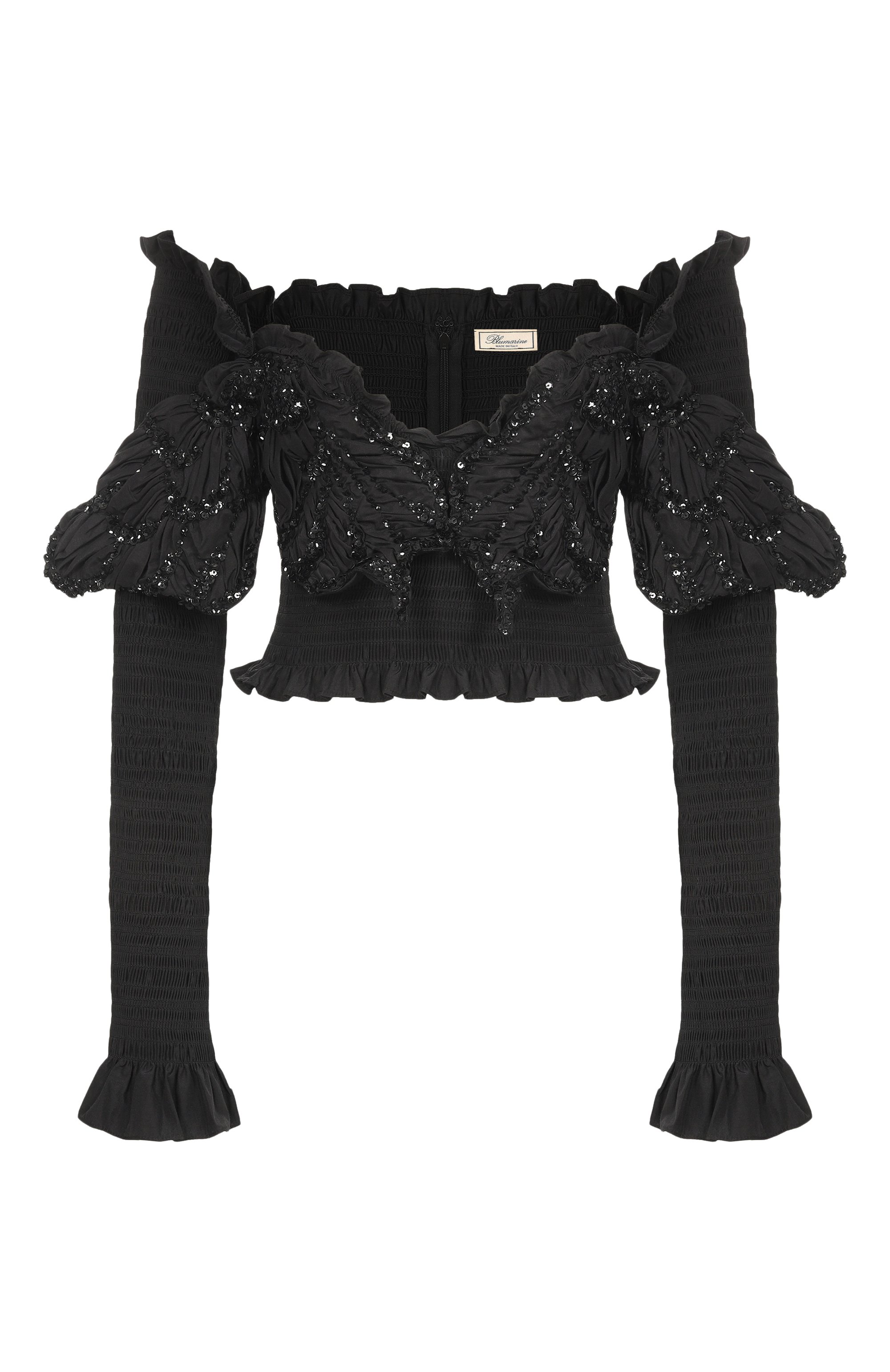 Топ с отделкой пайетками BLUMARINE, арт. 4C244A, фото 1