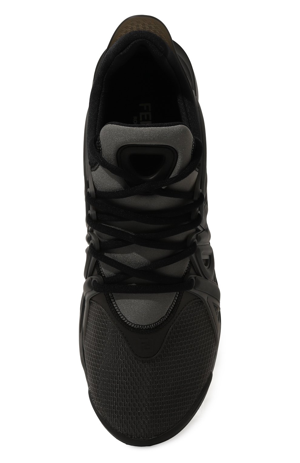 Текстильные кроссовки fendi tag FENDI, арт. 7E1667 AQXF, фото 6