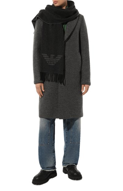 Шерстяной шарф EMPORIO ARMANI, арт. 625072/3F364, фото 3