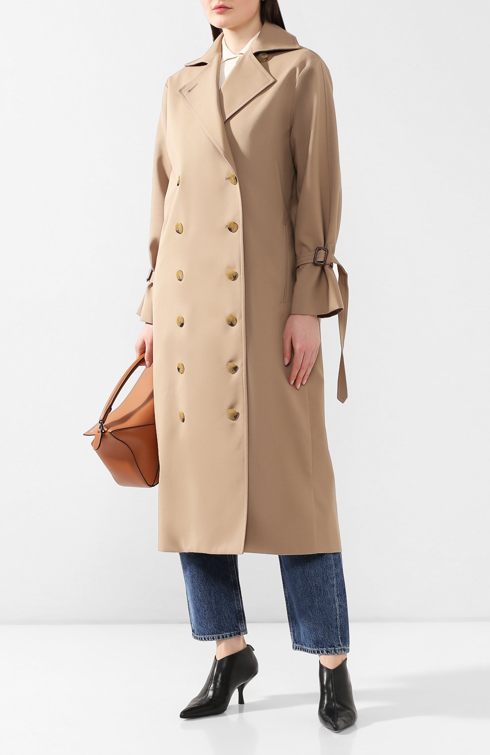 Хлопковое пальто TOTEME, арт. PISA XXS 1801-1910, фото 2