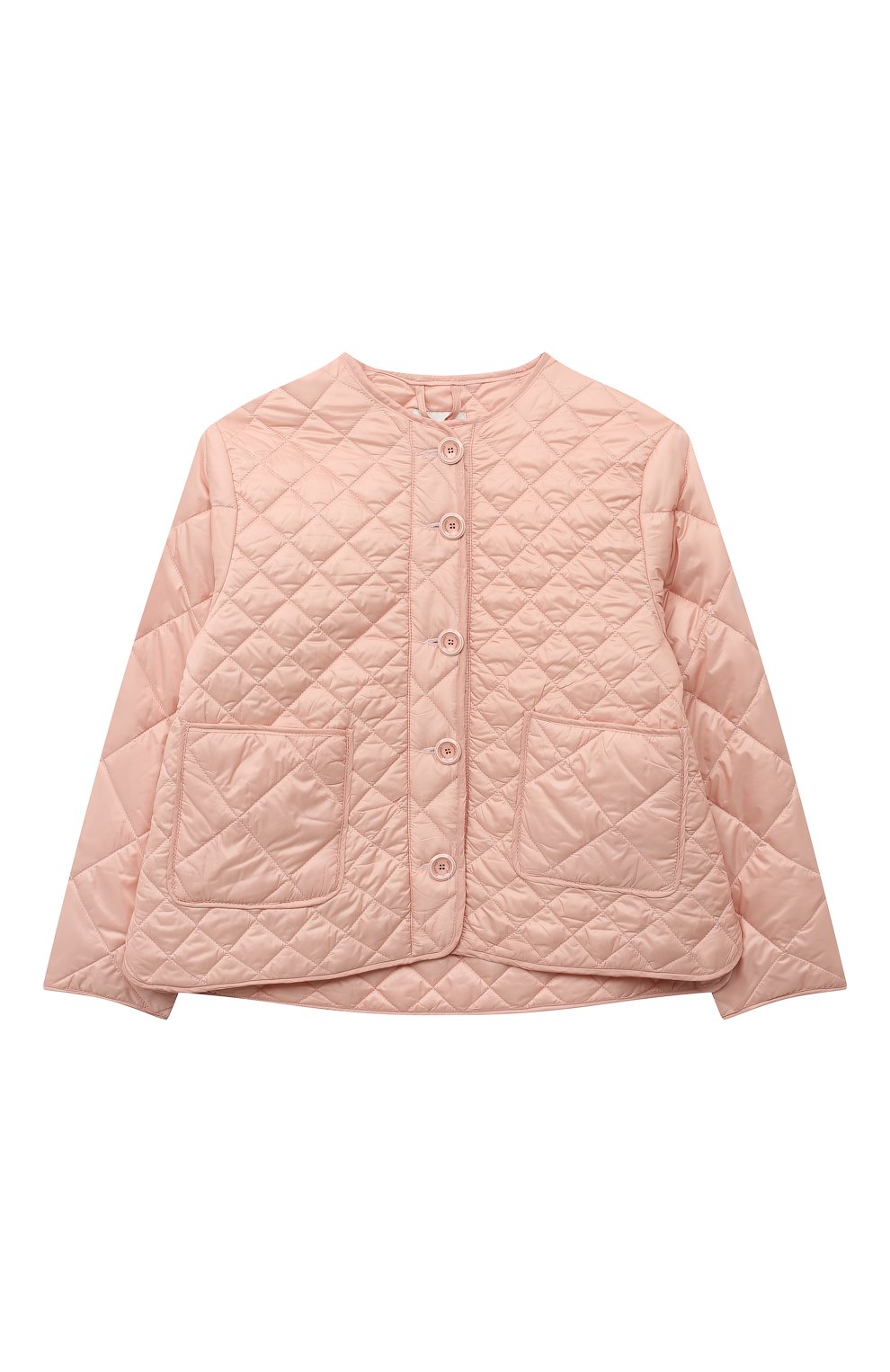 Стеганая куртка ELEVENTY светло-розового цвета по цене 35150 руб., арт. ES2A17/L0121/12-16, фото 1 Стеганая куртка ELEVENTY, арт. ES2A17/L0121/12-16, фото 1