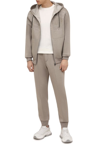 Джоггеры из вискозы BERLUTI, арт. R21JTL26-001, фото 2