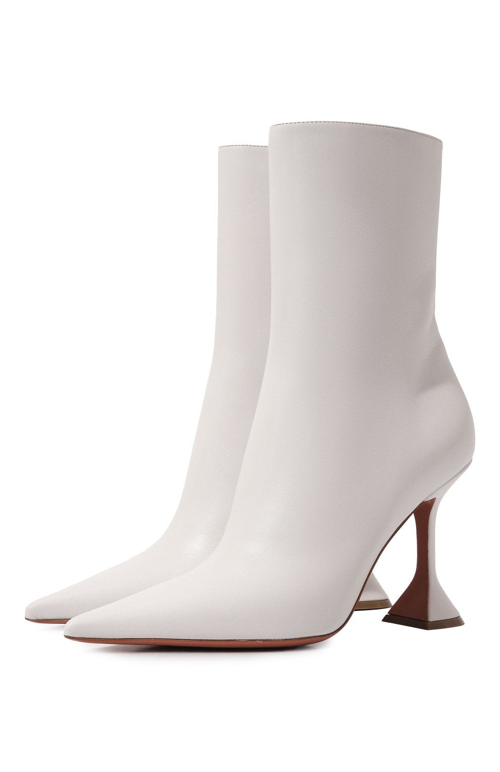 Кожаные ботильоны giorgia 95 AMINA MUADDI, арт. GI0RGIA B00TIE 95/NAPPA, фото 1