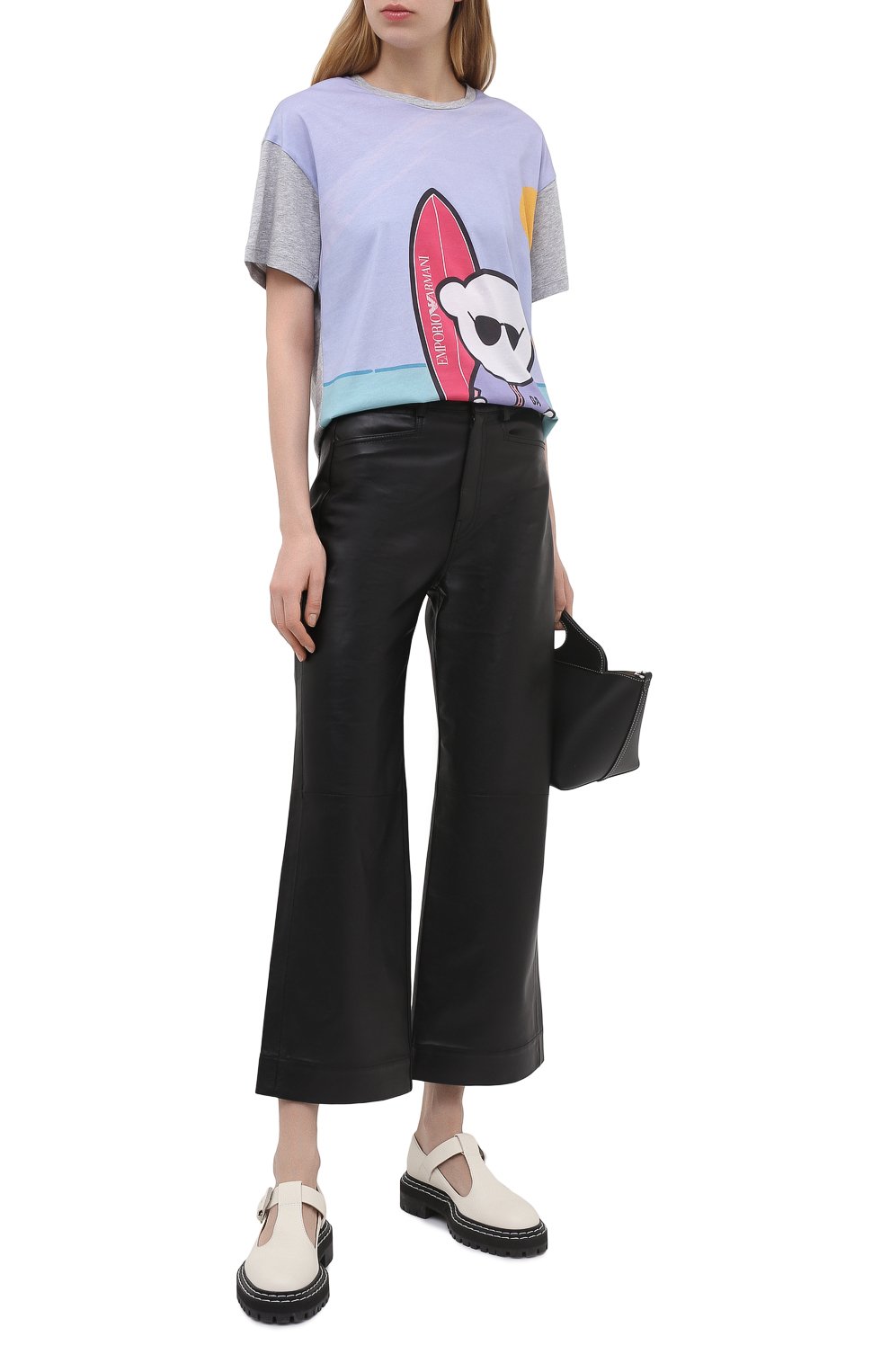 Хлопковая футболка EMPORIO ARMANI, арт. 3K2T9A/2JSYZ, фото 2