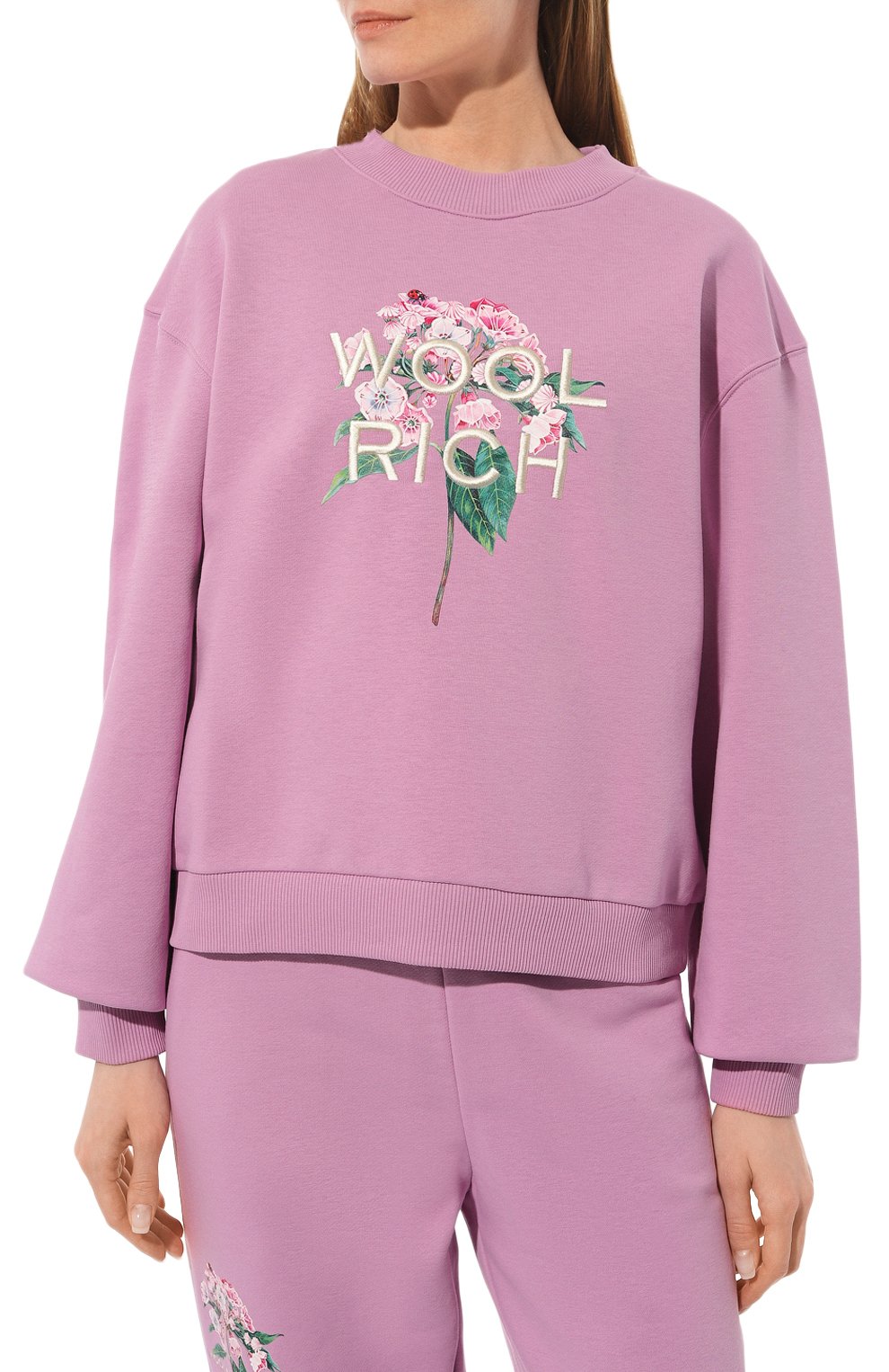 Хлопковый свитшот WOOLRICH, арт. CFWWSW0107FR/UT3164, фото 3