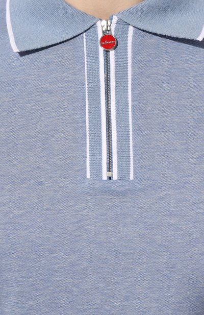 Хлопковое поло KITON, арт. UK1267, фото 5