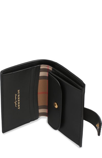 Кожаный кошелек в клетку BURBERRY, арт. 4073431, фото 3