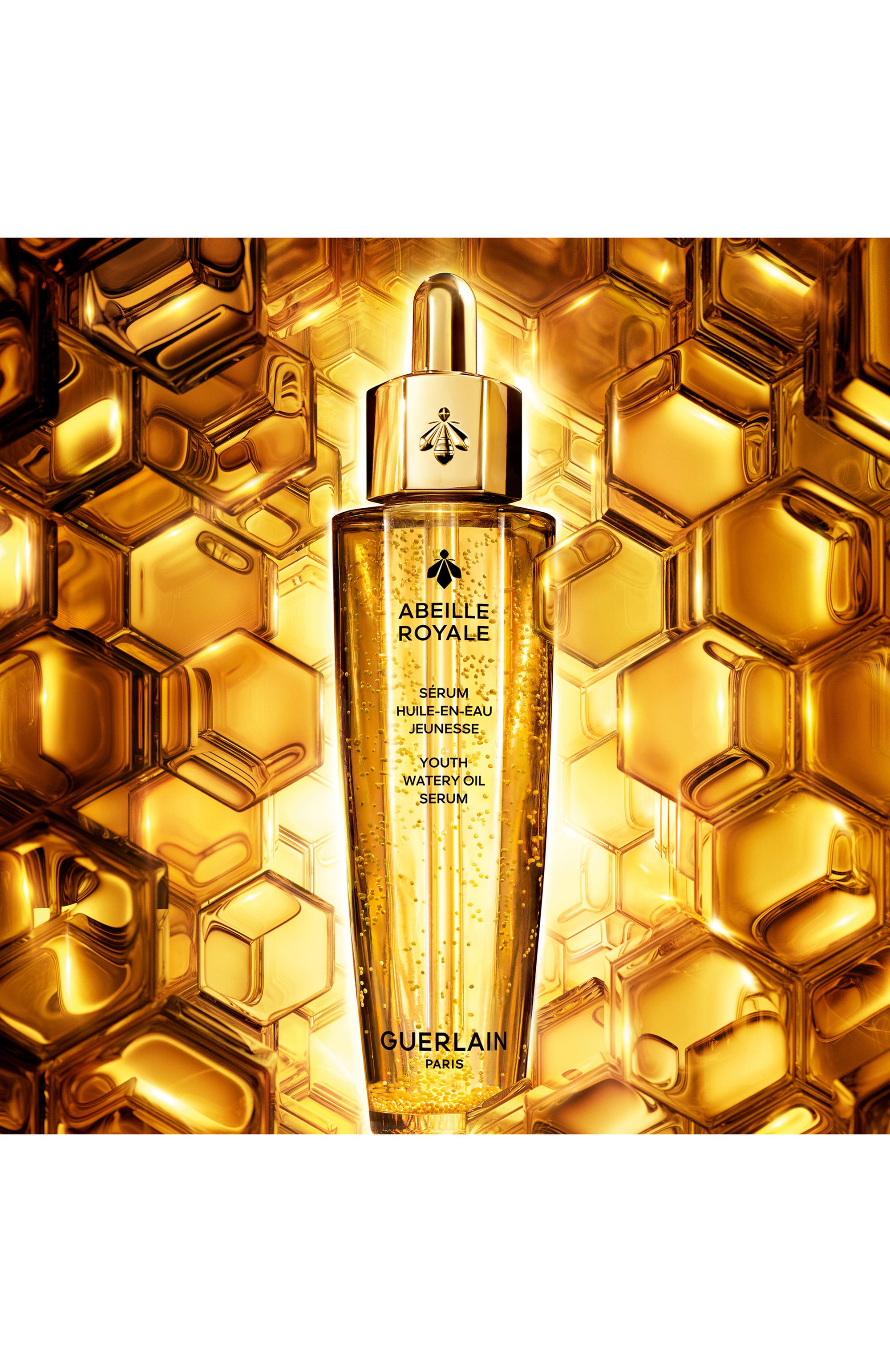Омолаживающая сыворотка для лица abeille royale (50ml) GUERLAIN бесцветного цвета по цене 15900 руб., арт. G062033, фото 4 Омолаживающая сыворотка для лица abeille royale (50ml) GUERLAIN, арт. G062033, фото 4