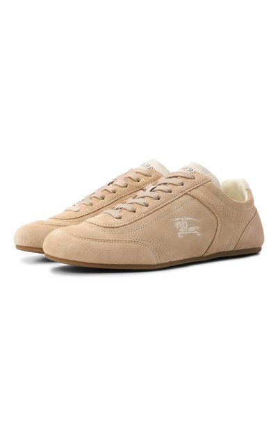 Женские замшевые кеды knight BURBERRY, арт. 8127800