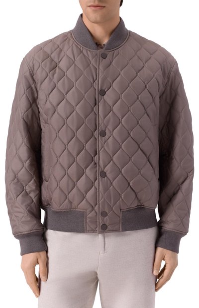 Шелковый бомбер MVST, арт. M25.1PM.0005/ZEGNA SILK, фото 3