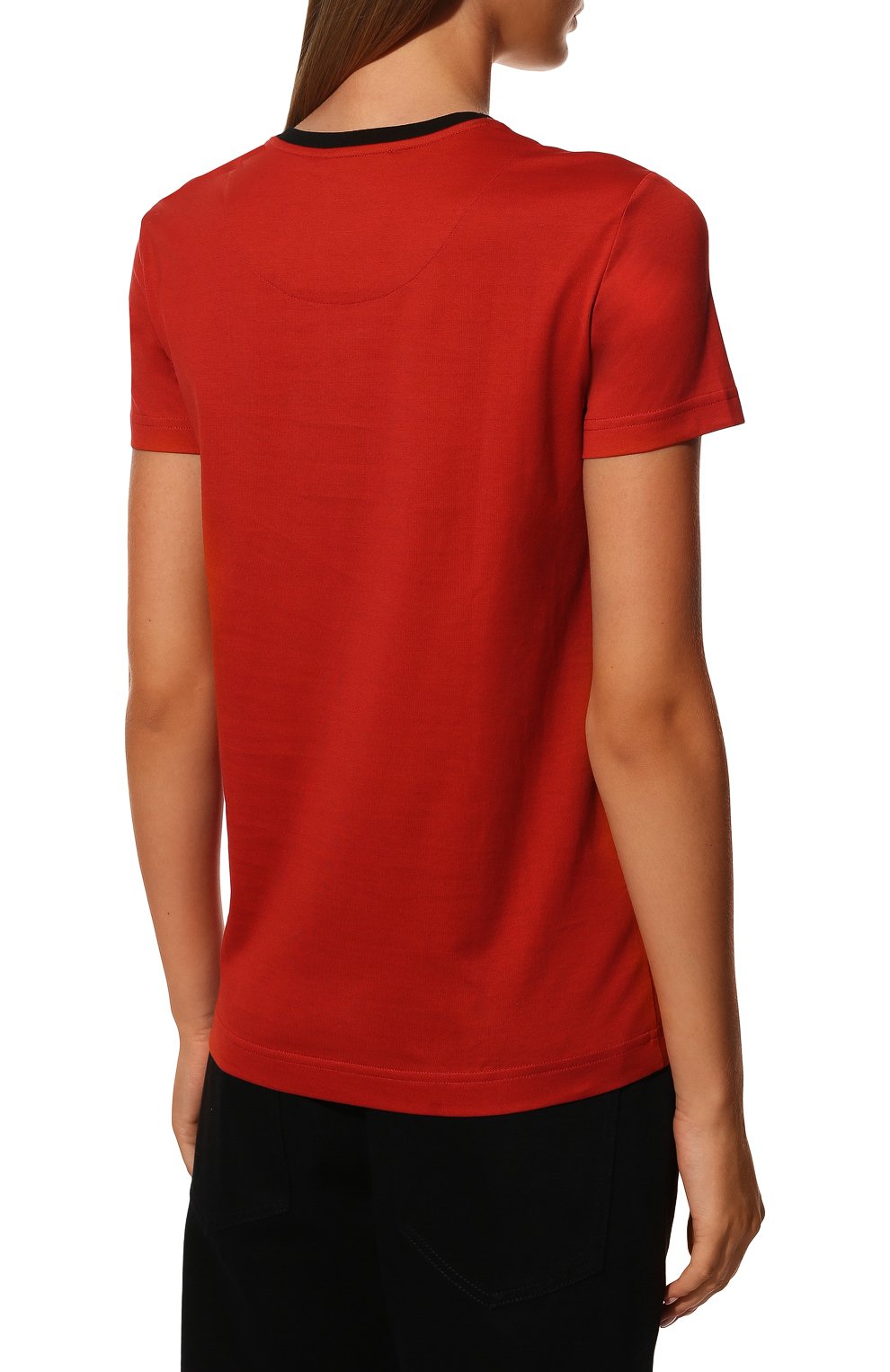 Хлопковая футболка DOLCE & GABBANA, арт. F8L61T/FI7S5/0UTLET AW22-23, фото 4