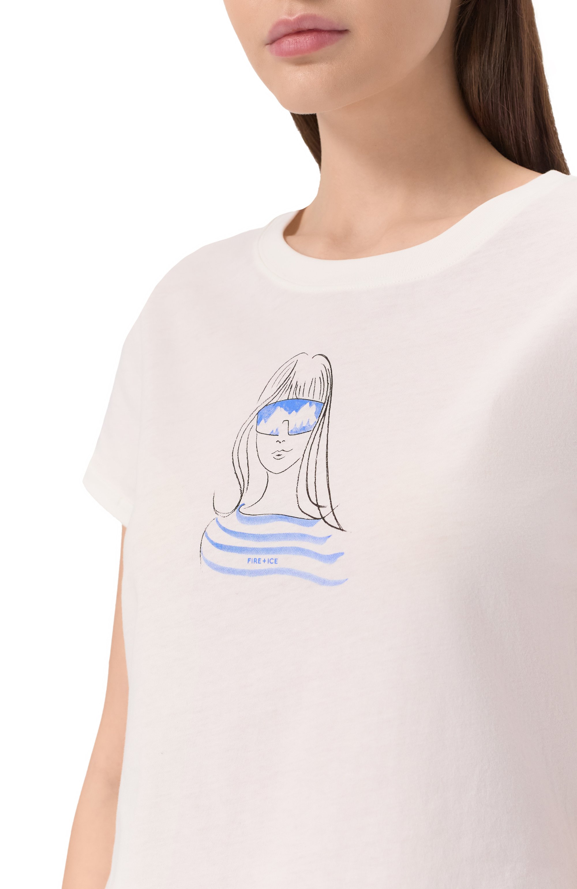 Хлопковая футболка BOGNER FIRE+ICE, арт. 54606717, фото 5