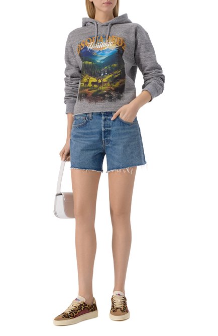 Женский хлопковое худи DSQUARED2, арт. S75GU0608/S25477