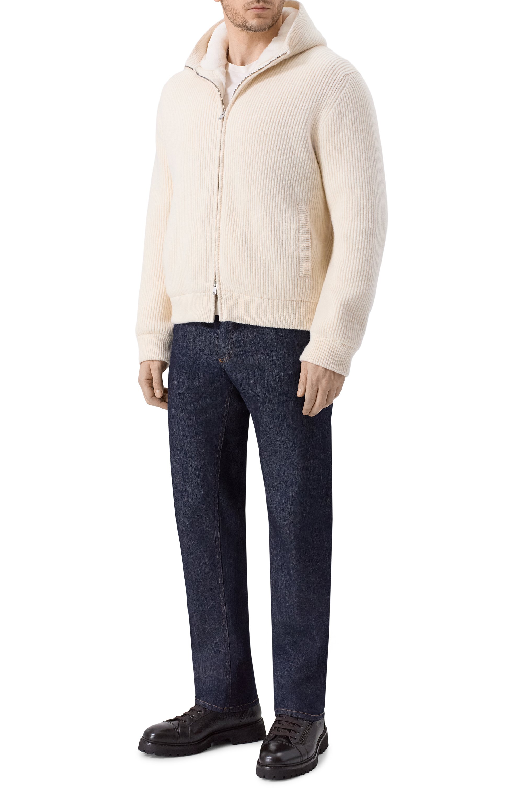 Кашемировый бомбер с подкладкой из норки MVST, арт. FTXTRECK-ES3625-2V/TR-ES3625, фото 2