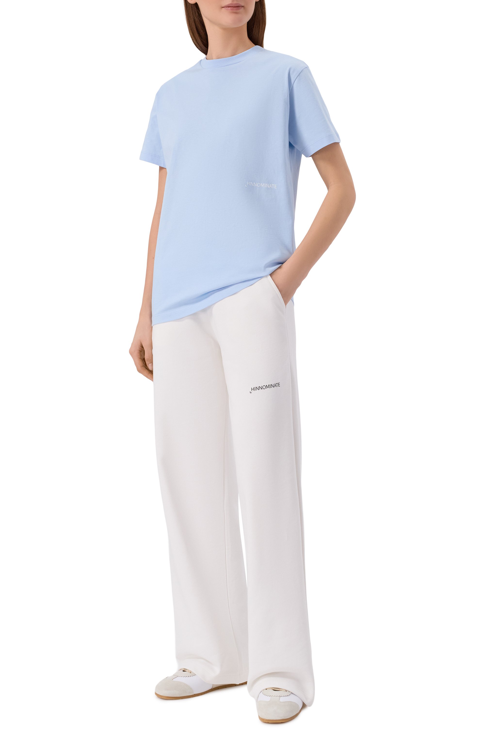 Хлопковые брюки HINNOMINATE, арт. HMABW02375, фото 2