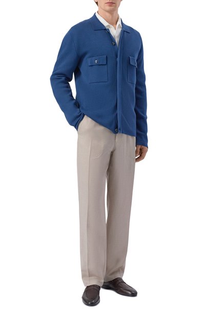 Кожаные пенни-лоферы FABI, арт. FU9802/CERV0 BAR0N MARR0NE, фото 2