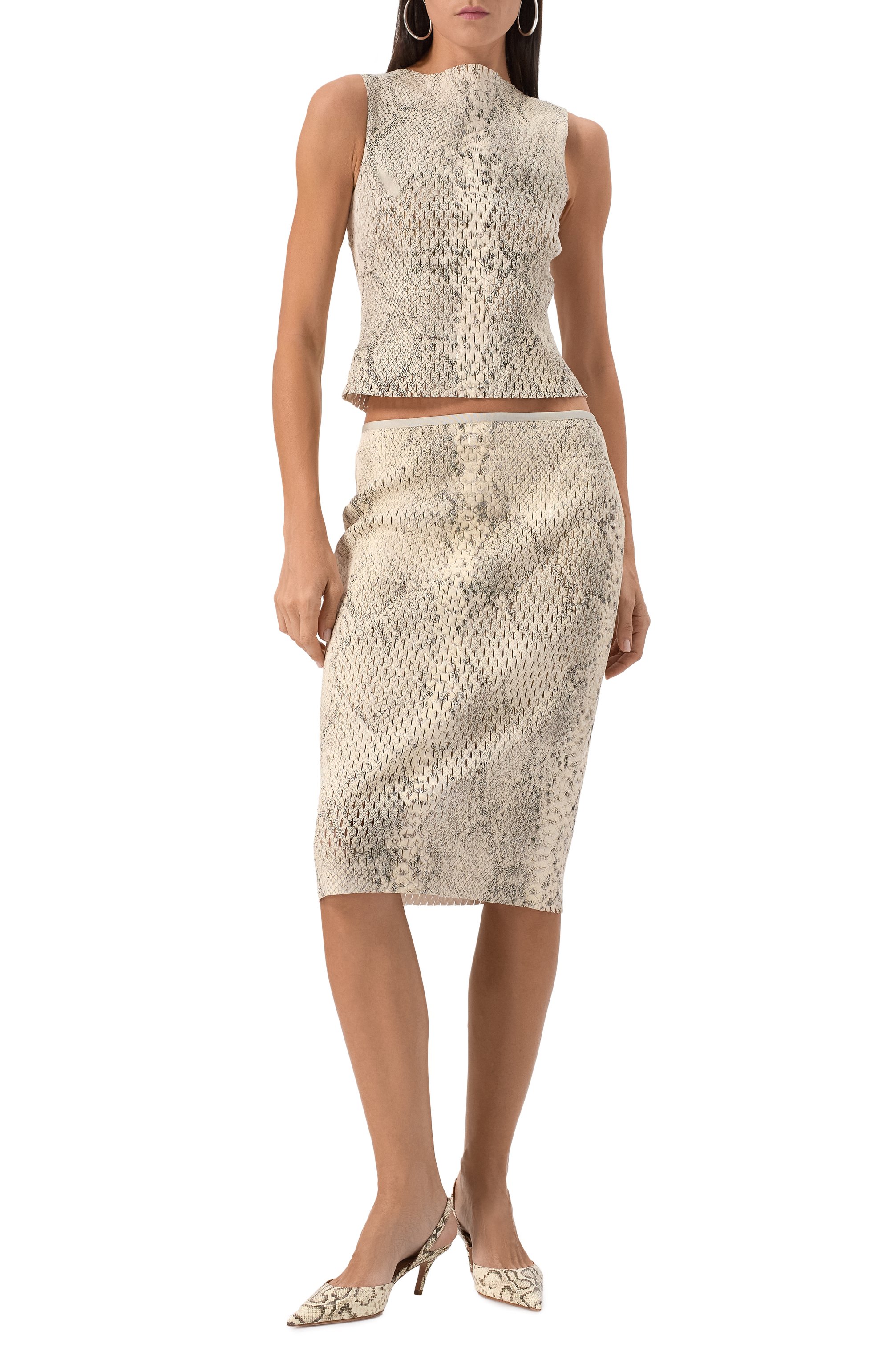 Кожаный топ ALEXANDER WANG, арт. 1WC1251995, фото 2