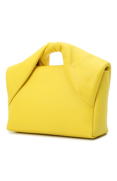 Сумка twister JW ANDERSON желтого цвета по цене 94950 руб., арт. HB0407 LA0088, фото 4 Сумка twister JW ANDERSON, арт. HB0407 LA0088, фото 4