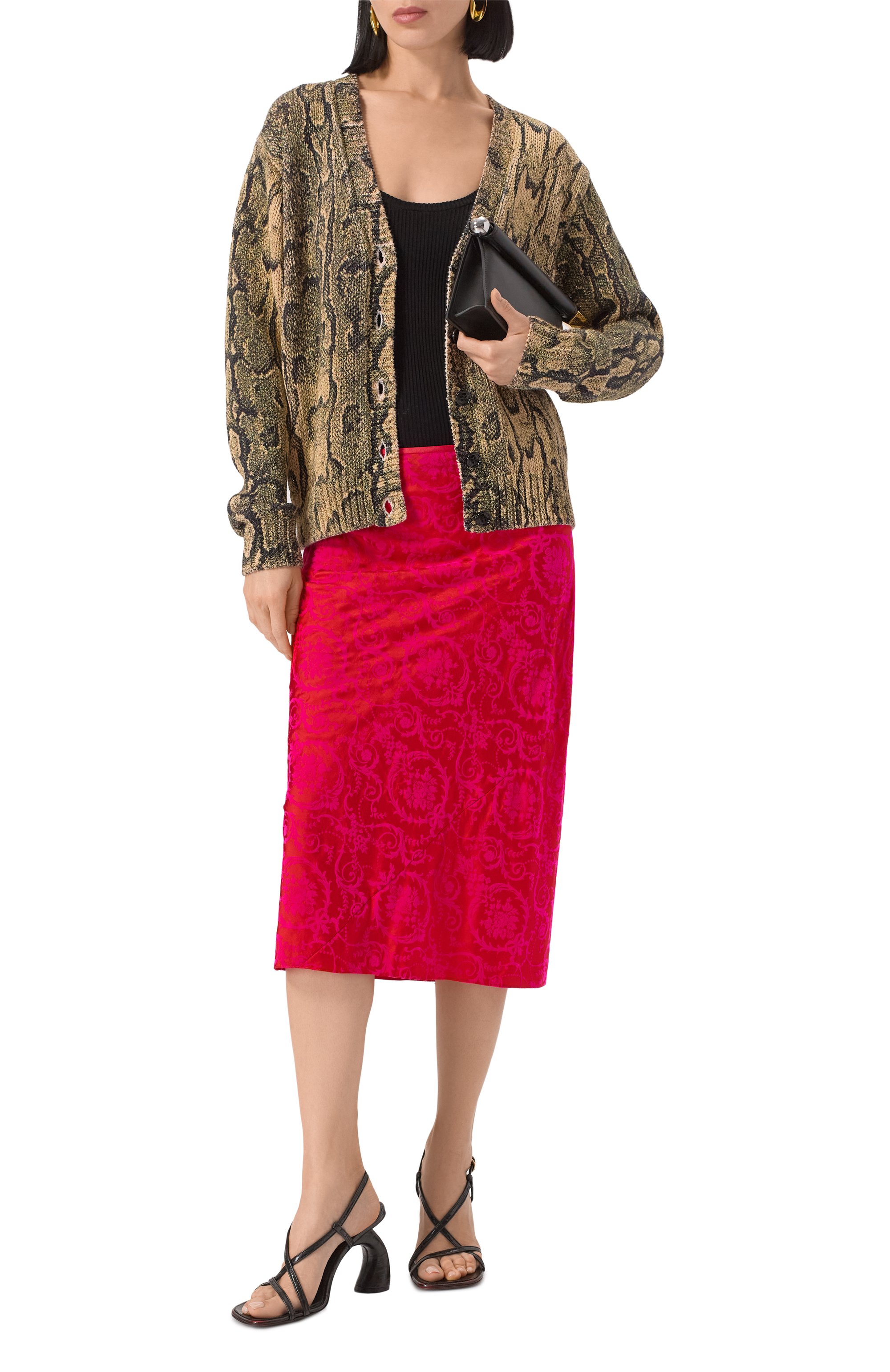 Кожаные босоножки DRIES VAN NOTEN, арт. WS251/1565/208, фото 2