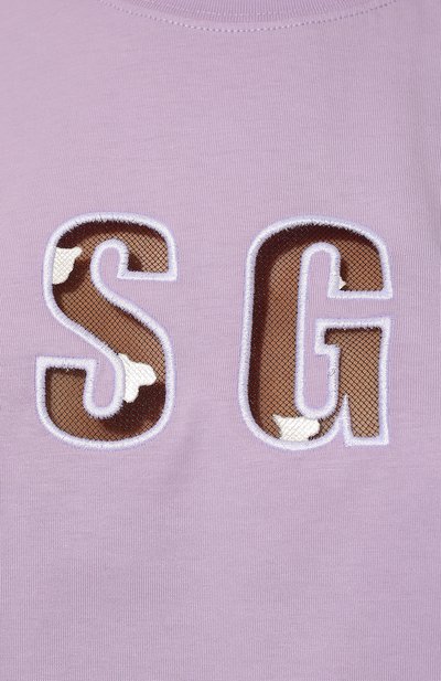 Хлопковая футболка MSGM, арт. 3241MDM99 227298, фото 5