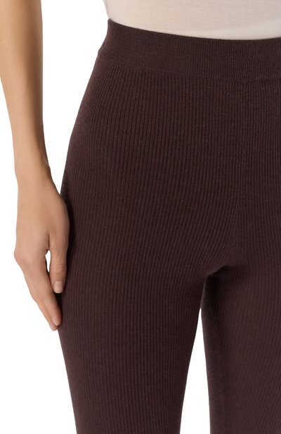 Легинсы из шерсти и кашемира ADCTED коричневого цвета по цене 24500 руб., арт. AD2513-1, фото 5 Легинсы из шерсти и кашемира ADCTED, арт. AD2513-1, фото 5