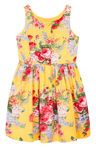 Хлопковое платье POLO RALPH LAUREN, арт. 313784361, фото 2