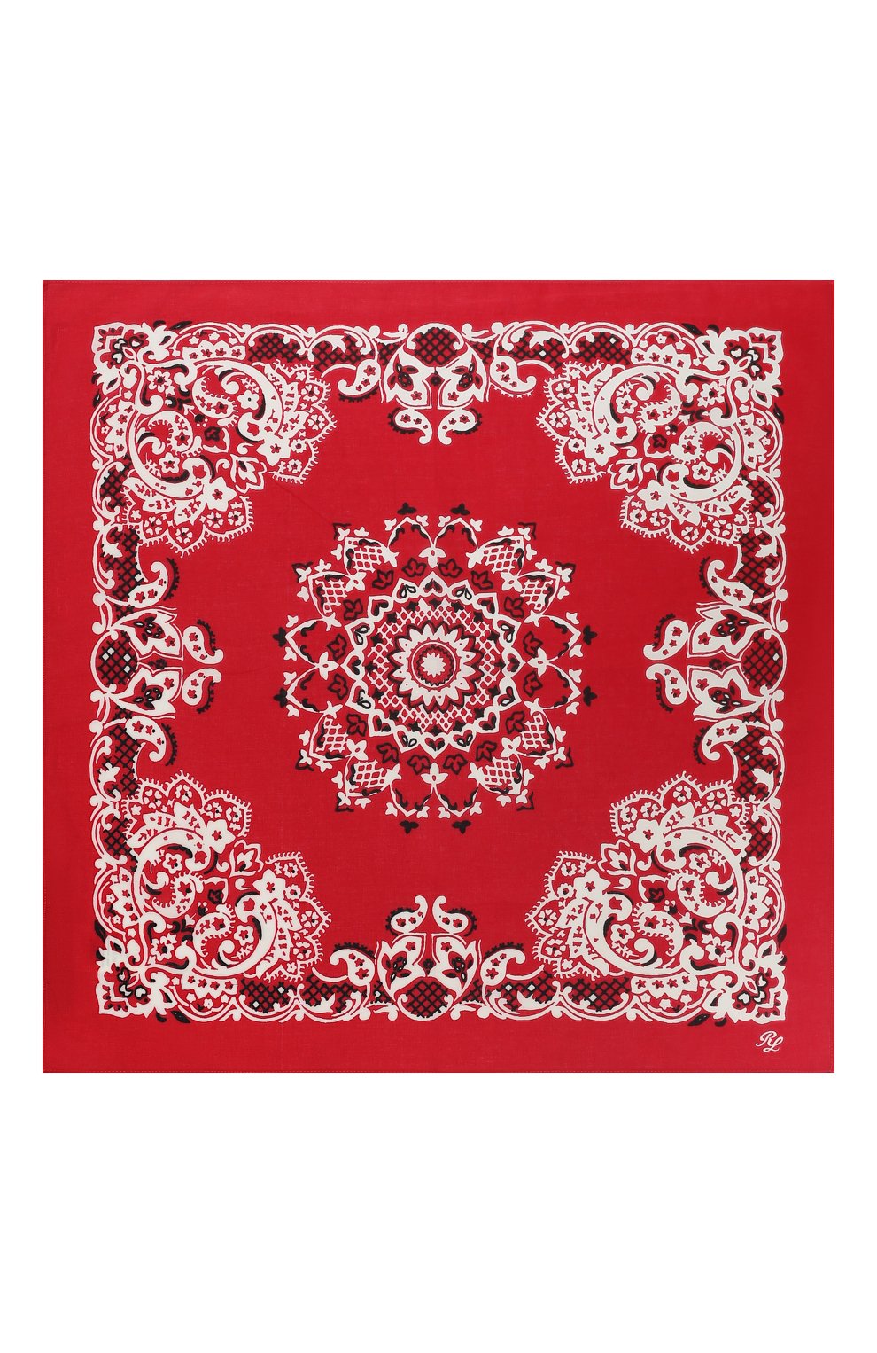 Хлопковый платок POLO RALPH LAUREN, арт. 455816598, фото 3