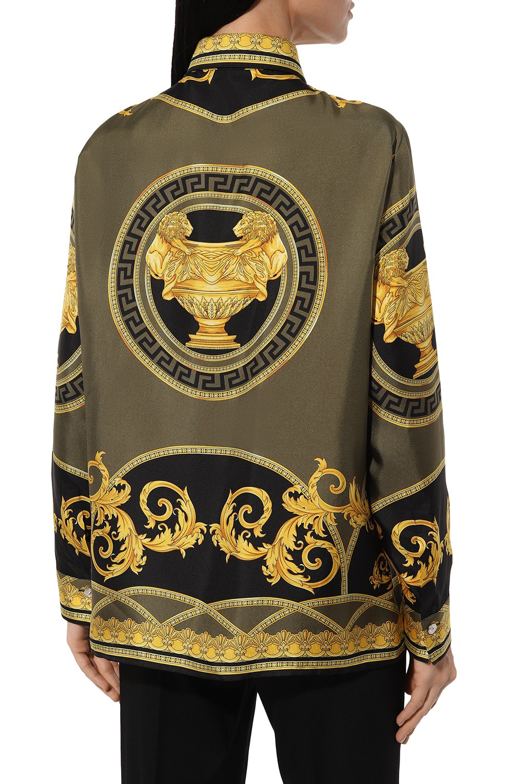 Шелковая блузка VERSACE, арт. 1001360/1A11528, фото 4