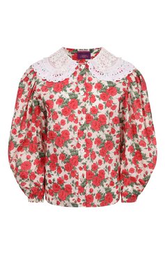 Хлопковая блузка MIU MIU, арт. MK1479-1XH9-F0011, фото 1