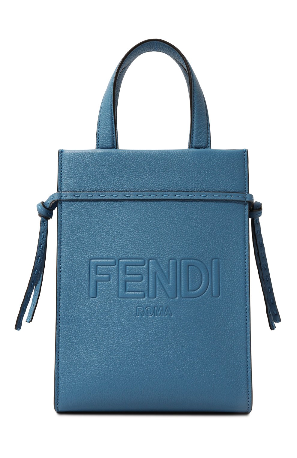 Сумка fendi roma go to mini FENDI синего цвета по цене 199500 руб., арт. 7VA584 AMAC, фото 1 Сумка fendi roma go to mini FENDI, арт. 7VA584 AMAC, фото 1
