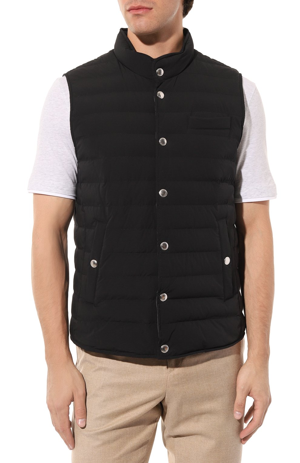 Пуховый жилет BRUNELLO CUCINELLI, арт. MM403B2217, фото 3